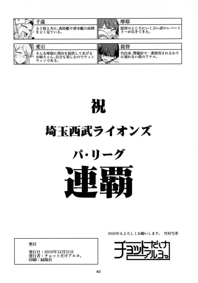 鎮守府の風紀が乱れきっていて、そこかしこで艦娘たちがセックスしまくっている。しかも最近はお尻がブームで、ふたなり艦娘たちがアナルセックスばかりしていて、次々とアナル処女を奪われていく美少女たちｗ