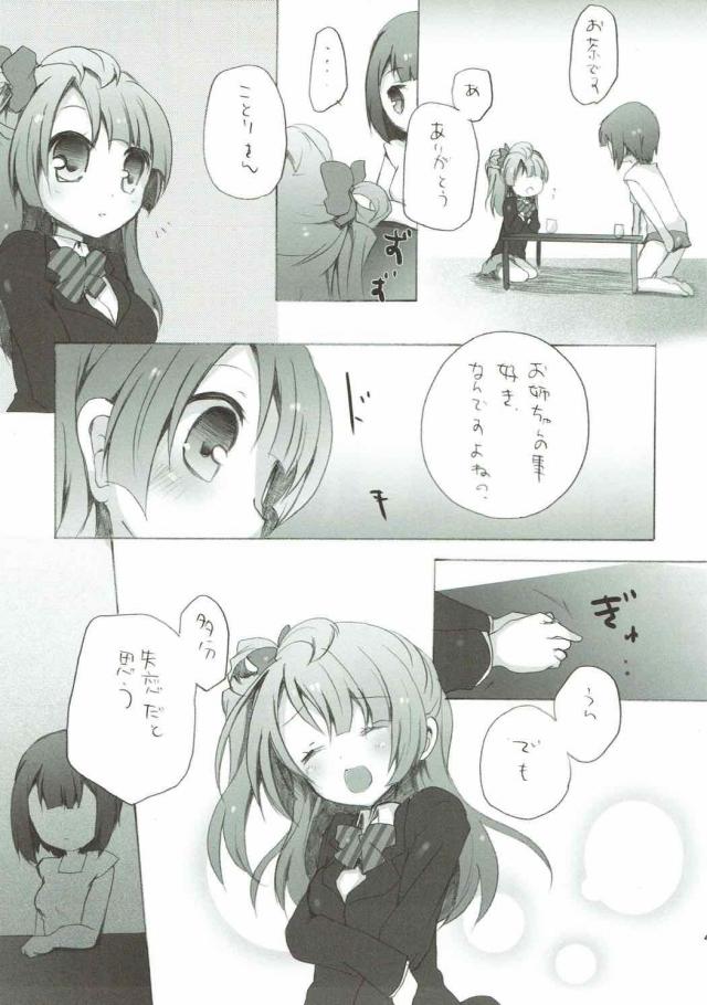 今日はみんな用事で誰もいない部室に入った真姫ちゃんが机に雑誌が置いてあり、女の子同士のエッチの特集記事があって思わず読んでしまう。妄想していたらいつのまにかにこちゃんが部室にいて見られていて、エッチなことに興味あるの？といたずらっぽく迫ってくるにこちゃんにしよっか？とキスをされ、小悪魔なにこちゃんにイカされる///