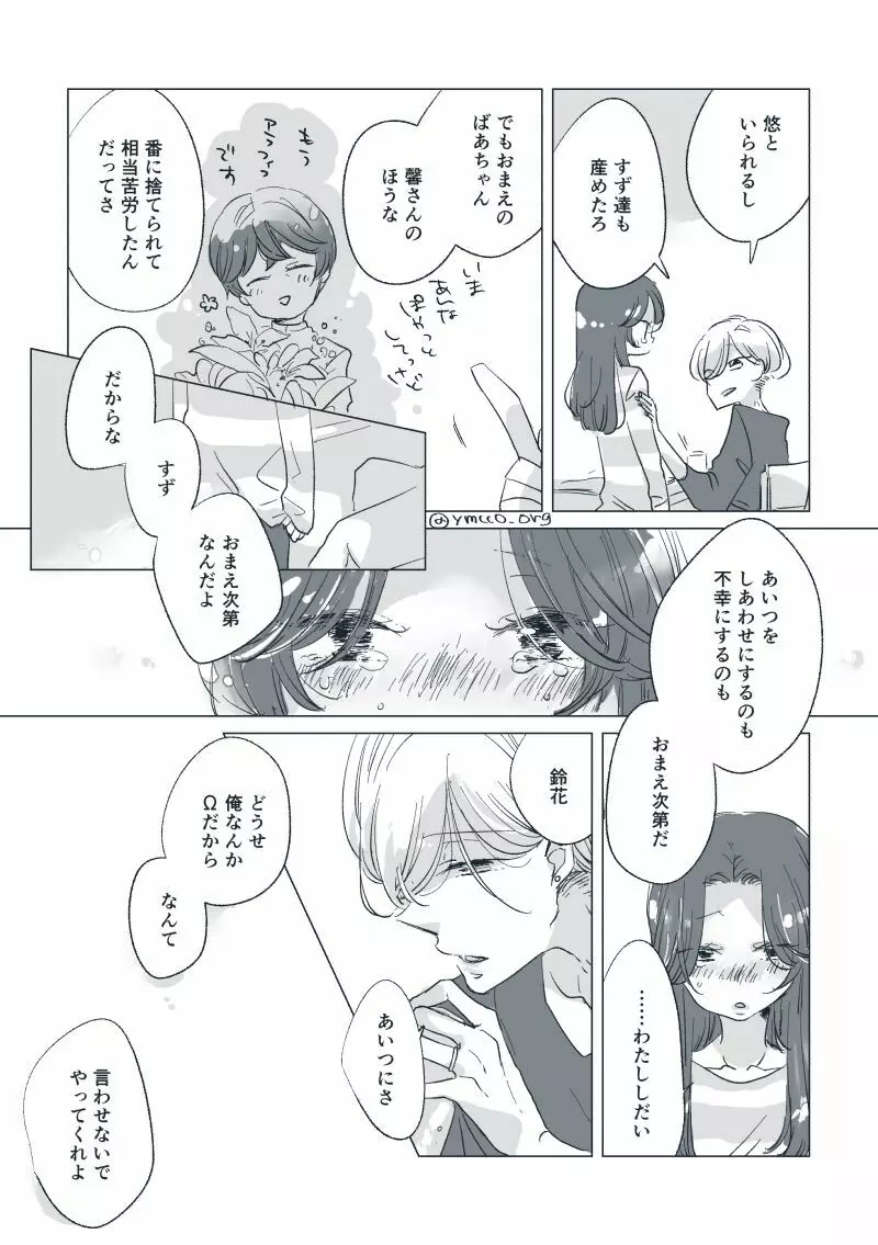 【創作】親愛なる運命の番様【オメガバース】 #28: 【創作男女】ももせさんちの長女の番（前）【オメガバース】