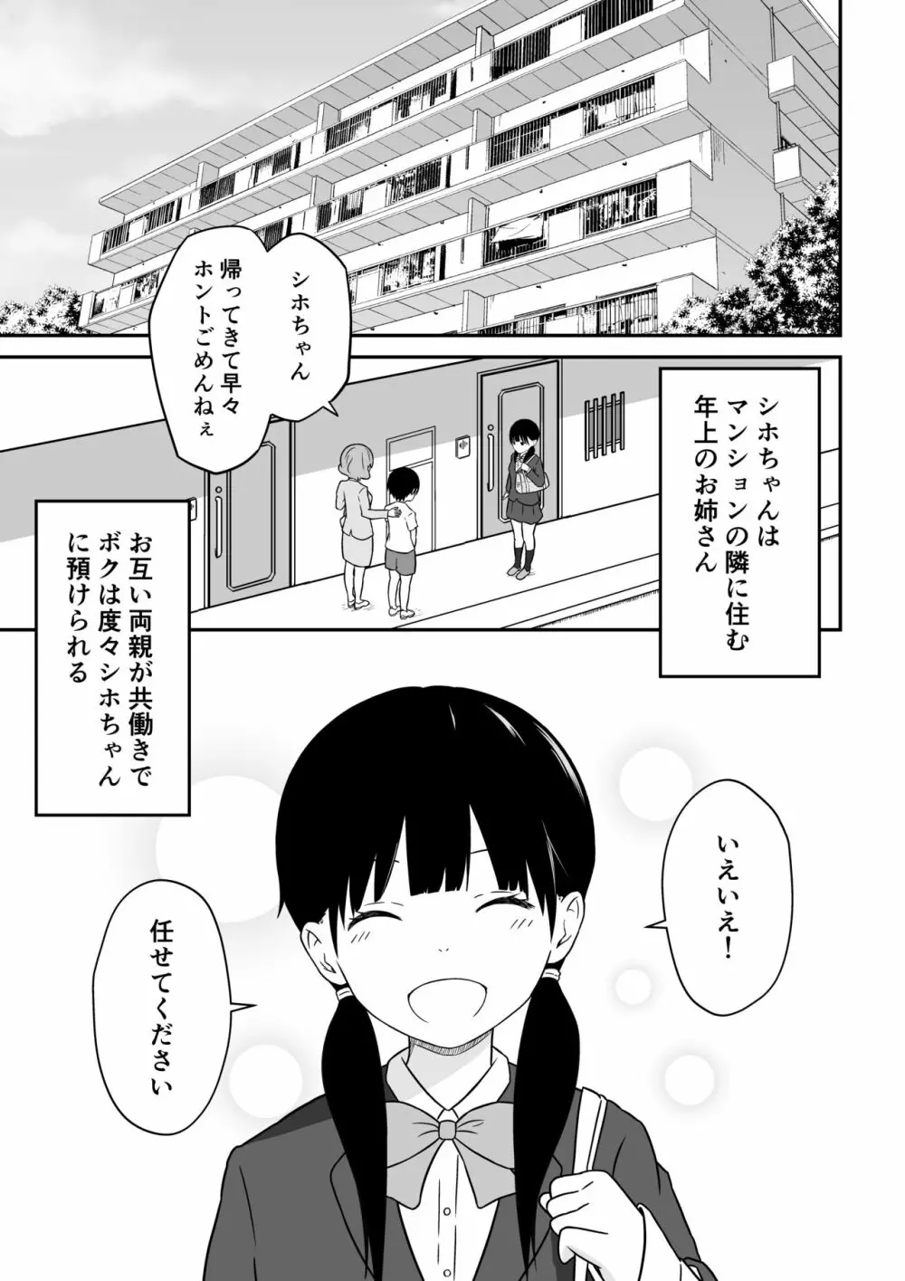 近所のメスエロお姉ちゃん -秘密のお留守番-