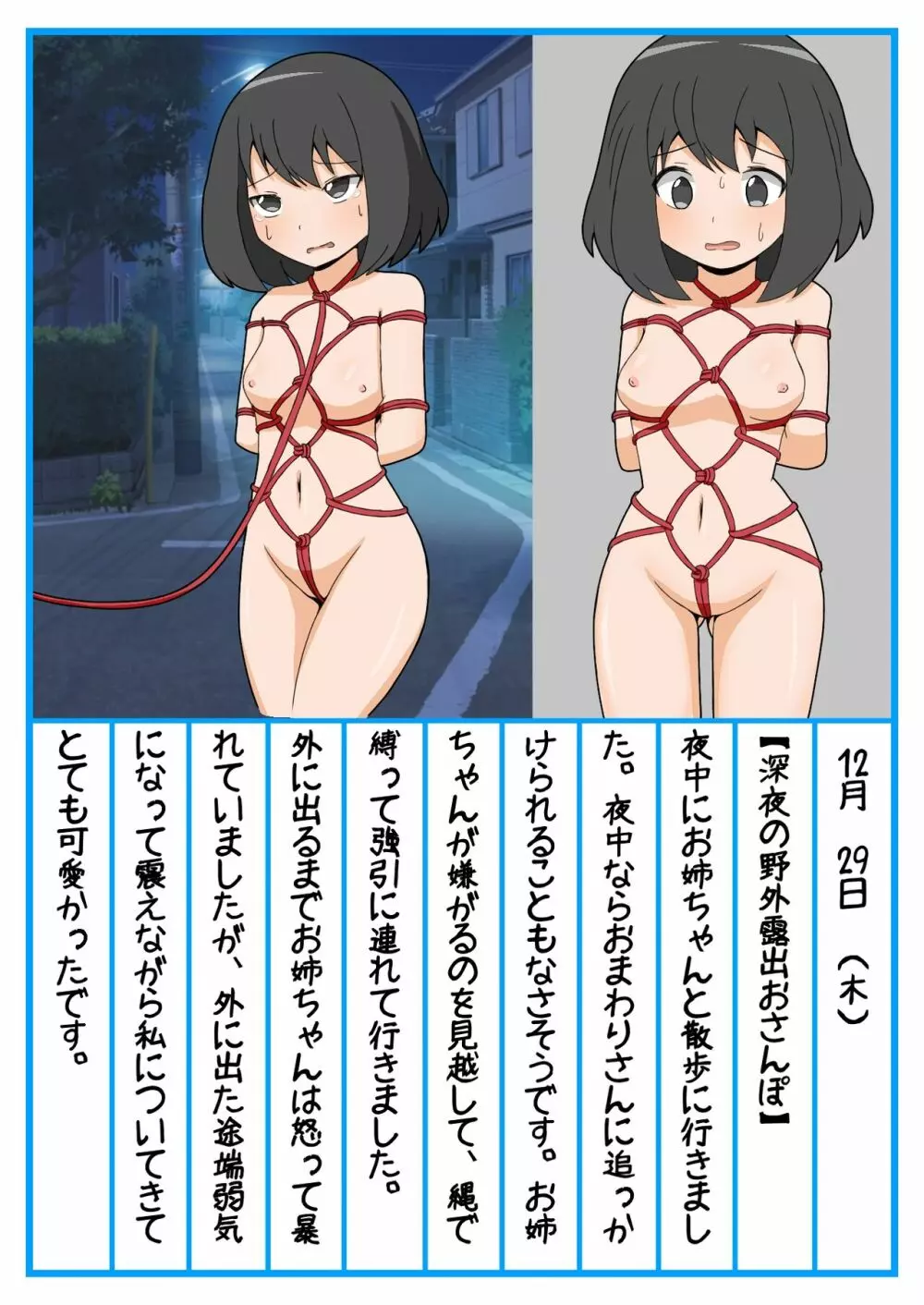 お姉ちゃん絶頂管理ドレイ調教日記