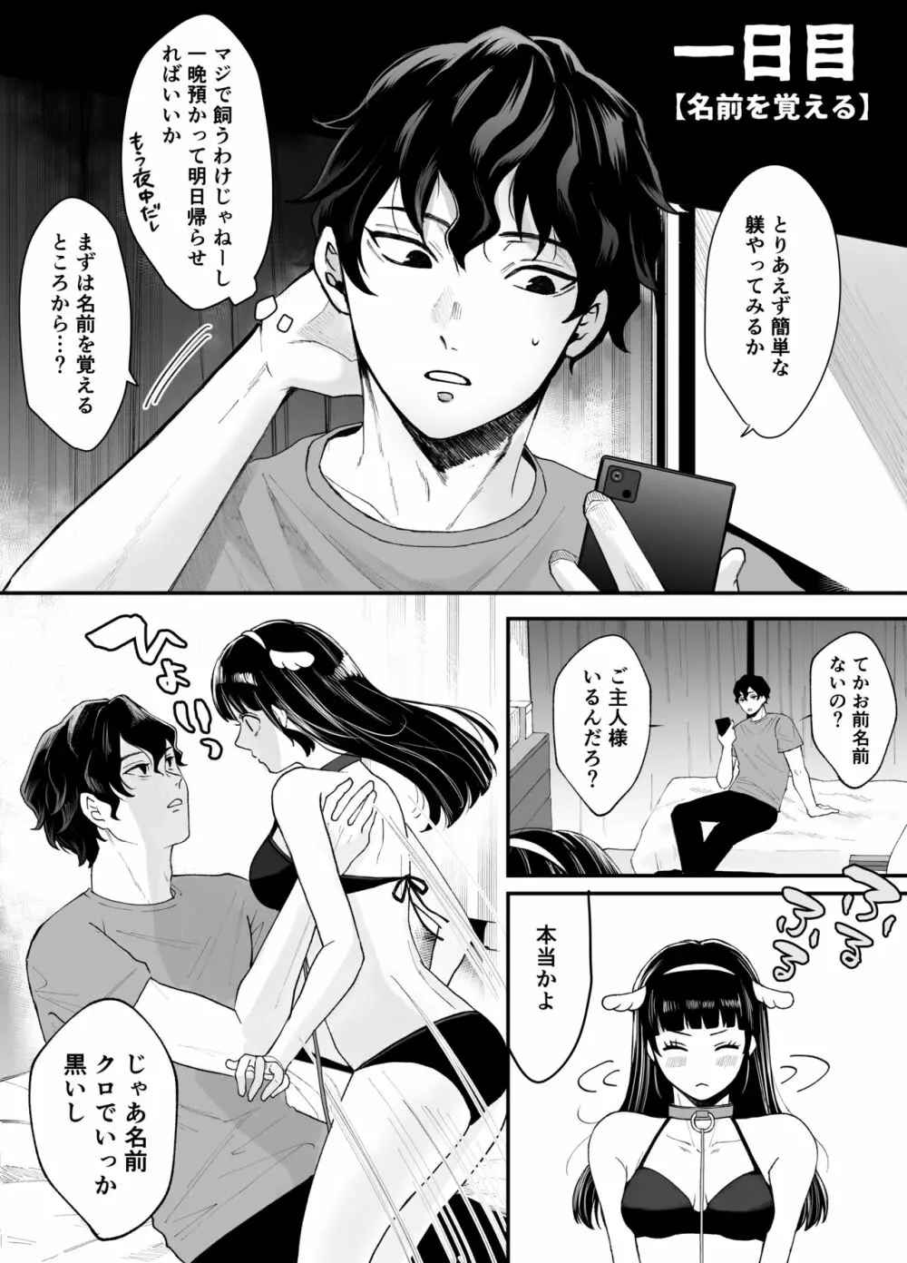 七日後に雌犬になる女の子の話