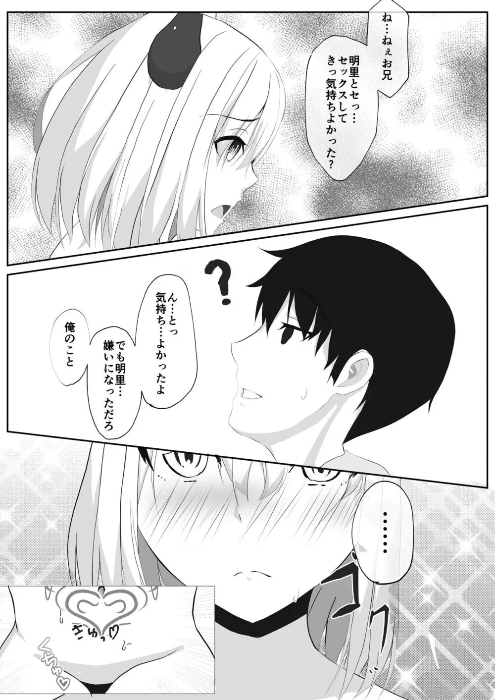 サキュバスになった妹とHする!!