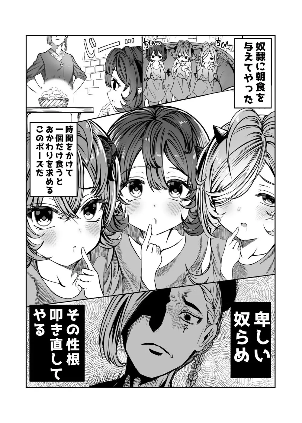 奴隷を調教してハーレム作る～育てた奴隷たちと純愛ハーレムHするまでの話～【漫画版】