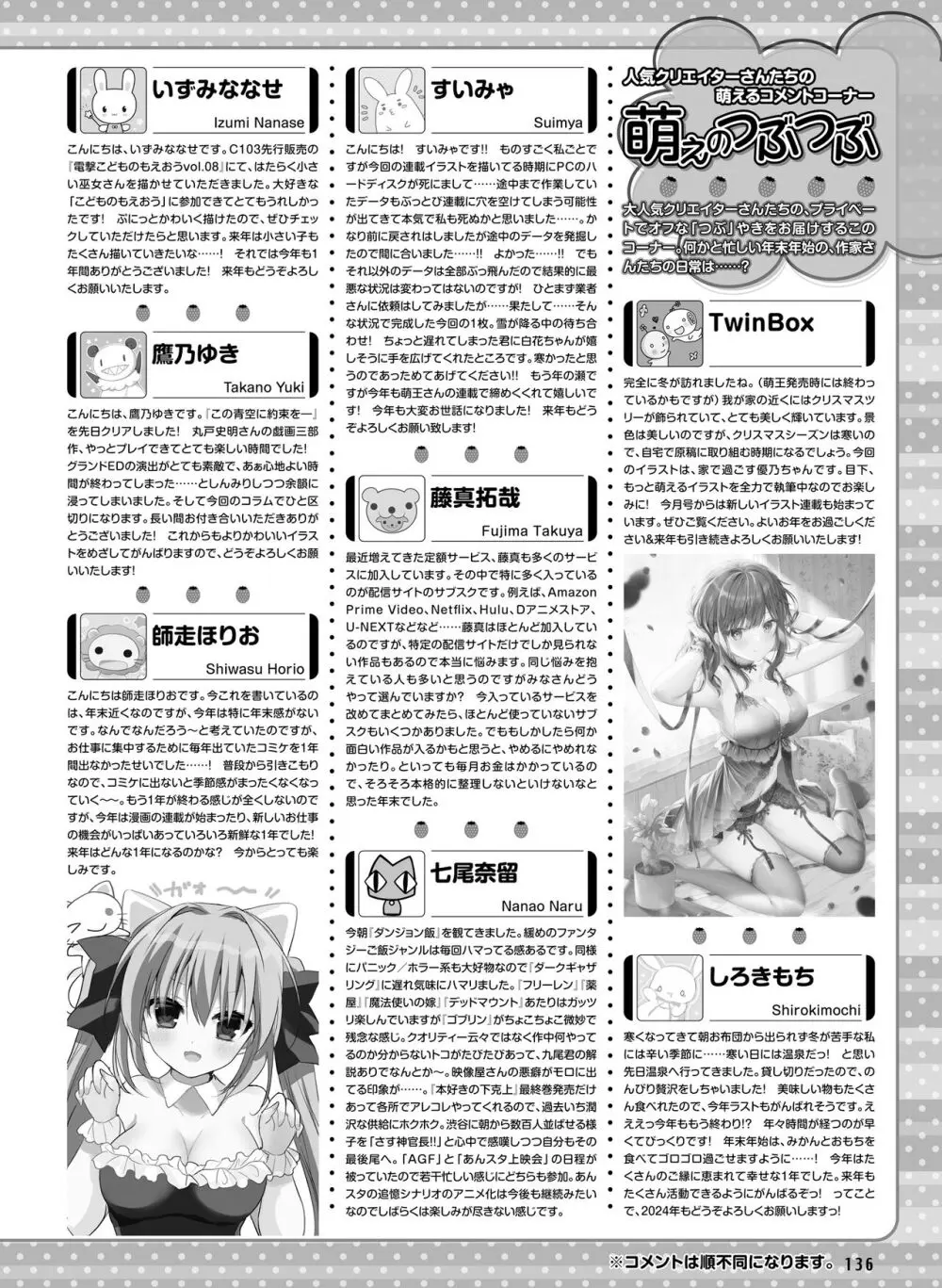 電撃萌王 2024年02月号