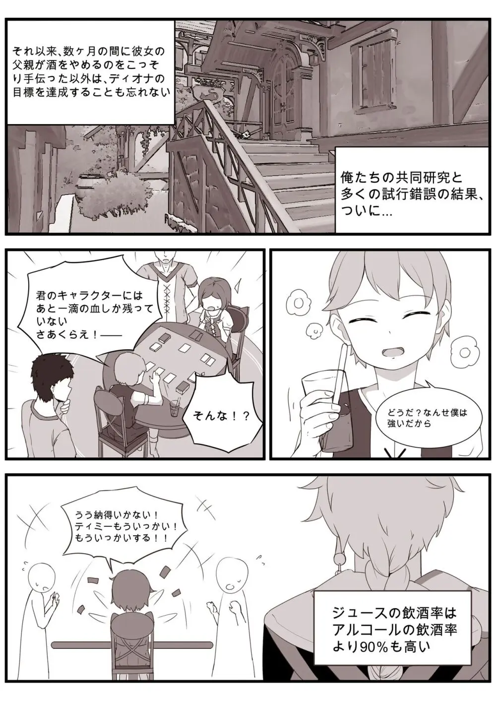 ディオナとの日常