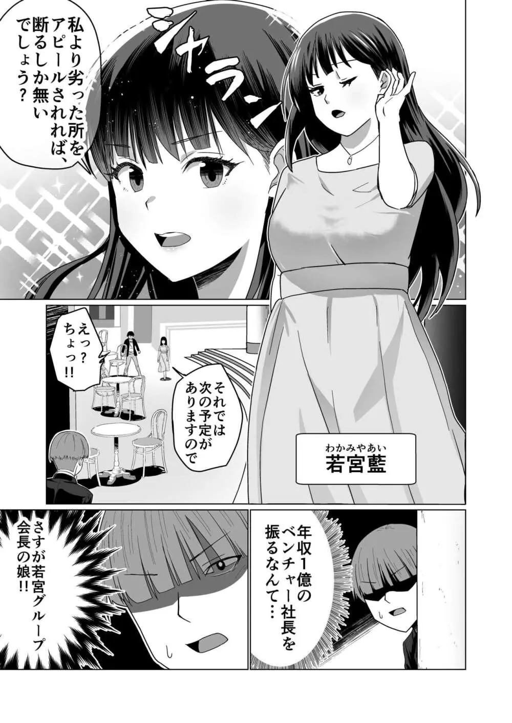 お金持ちの女の子をGETして 自分好みのメス犬に躾ける話。