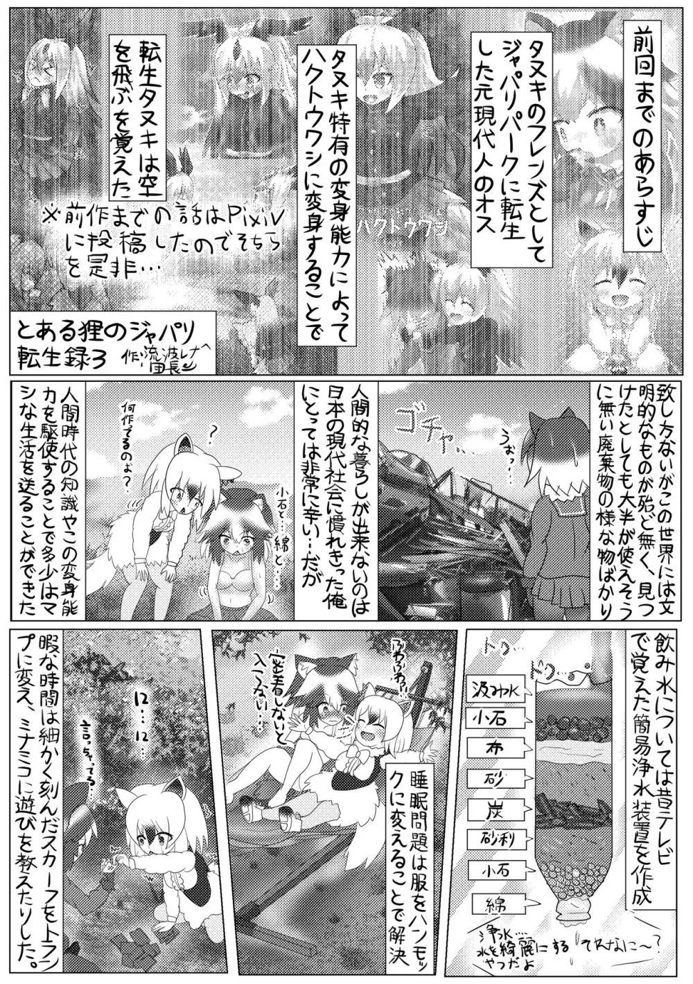 ぼくもフレンド〜きみは還る場所〜けものフレンズTSF合同3