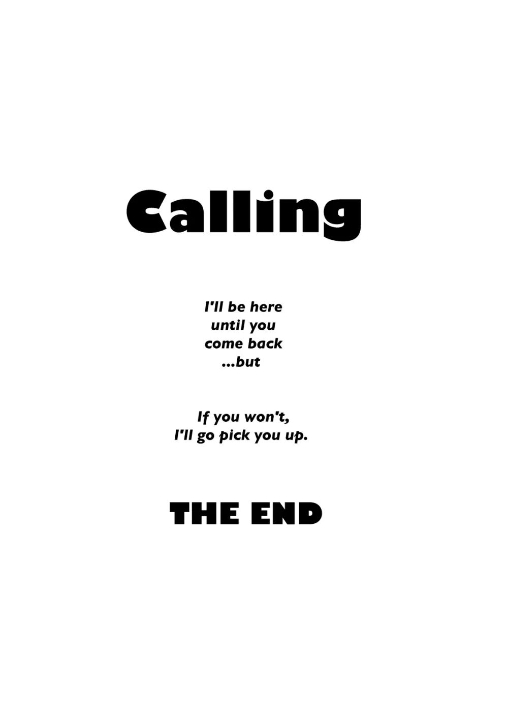 Calling