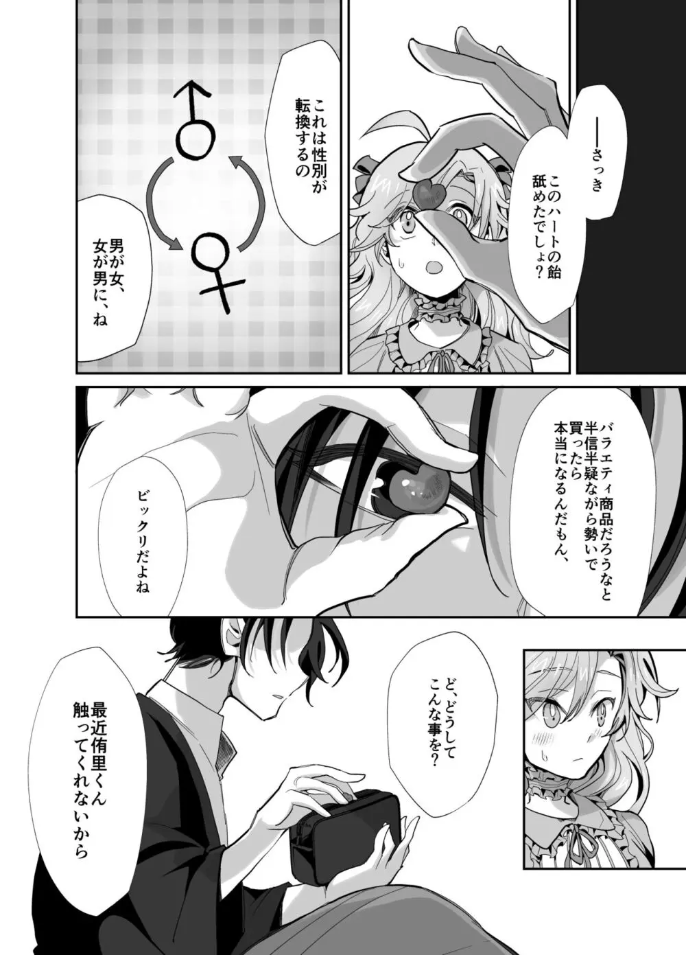 とらんすかっぷる〜俺が女で彼女が男〜