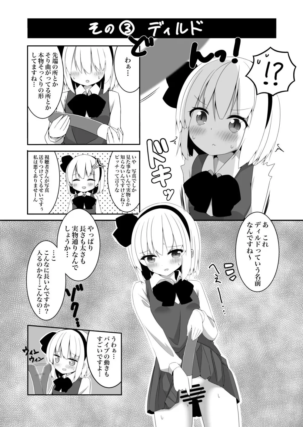 妖夢ちゃんがアダルトグッズのレビューをする話