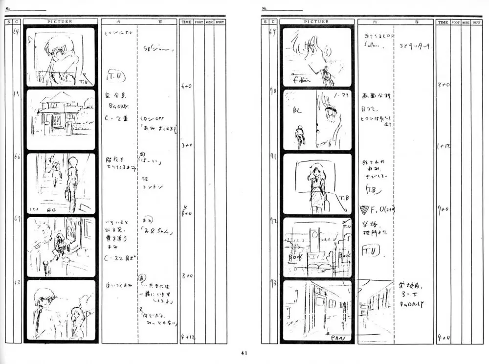 くりいむレモン 絵コンテ･設定資料集 PART1 ｢媚･妹･Baby｣ ＆ PART5｢亜美･AGAIN｣