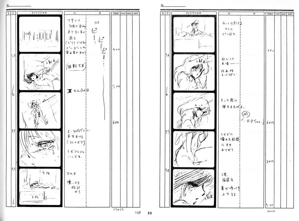 くりいむレモン 絵コンテ･設定資料集 PART1 ｢媚･妹･Baby｣ ＆ PART5｢亜美･AGAIN｣