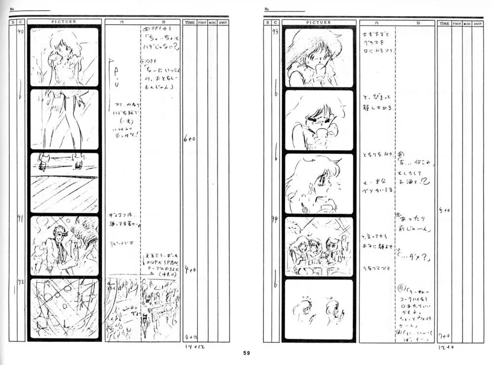 くりいむレモン 絵コンテ･設定資料集 PART1 ｢媚･妹･Baby｣ ＆ PART5｢亜美･AGAIN｣