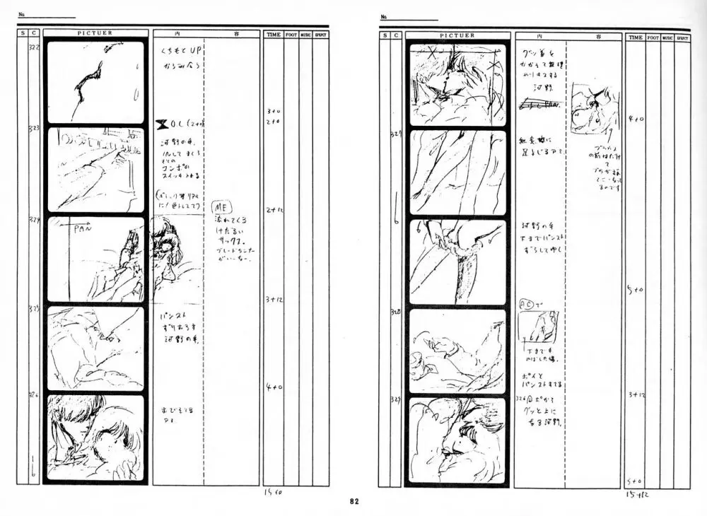 くりいむレモン 絵コンテ･設定資料集 PART1 ｢媚･妹･Baby｣ ＆ PART5｢亜美･AGAIN｣