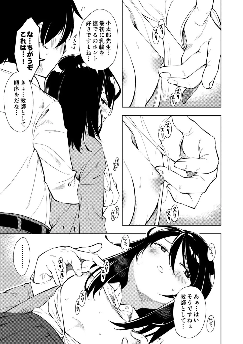 先生。凛ちゃんは乳首が激弱です。