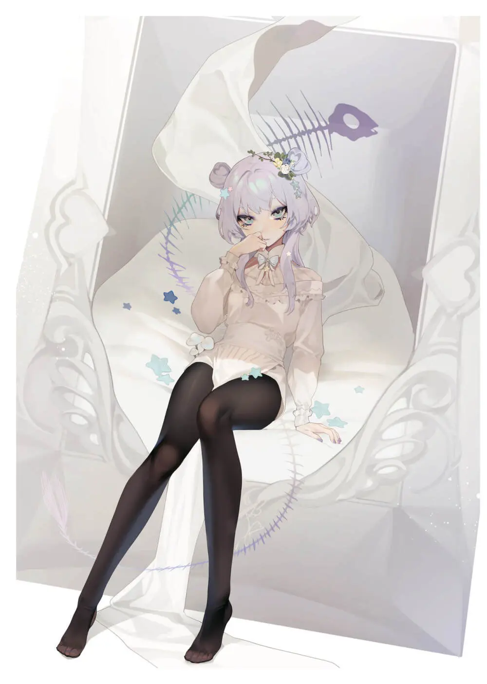 Kuro Tights DEEP black tights art book_20241021