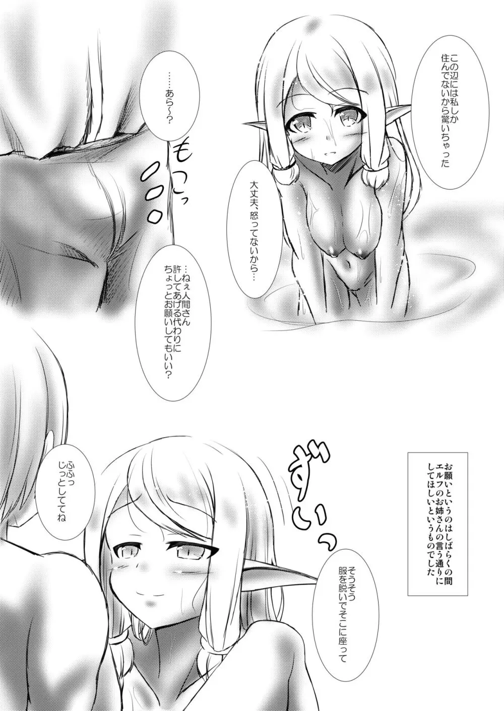 エルフ娘との交流性活 + エルフのおもちゃ