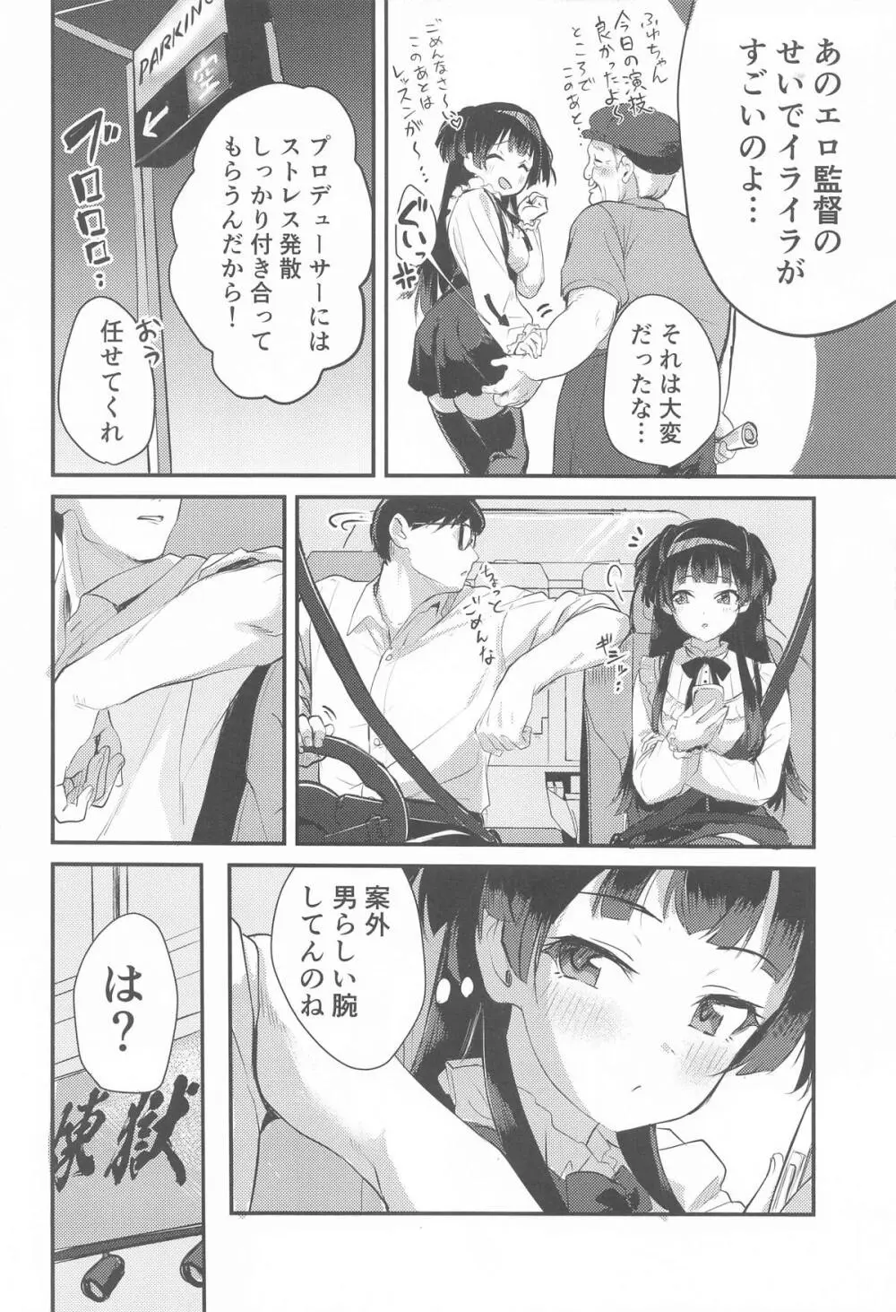 冬優子のストレス発散に付き合わされる話